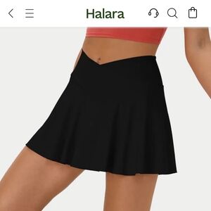 Halara crossover 2 in 1 skirt NWT